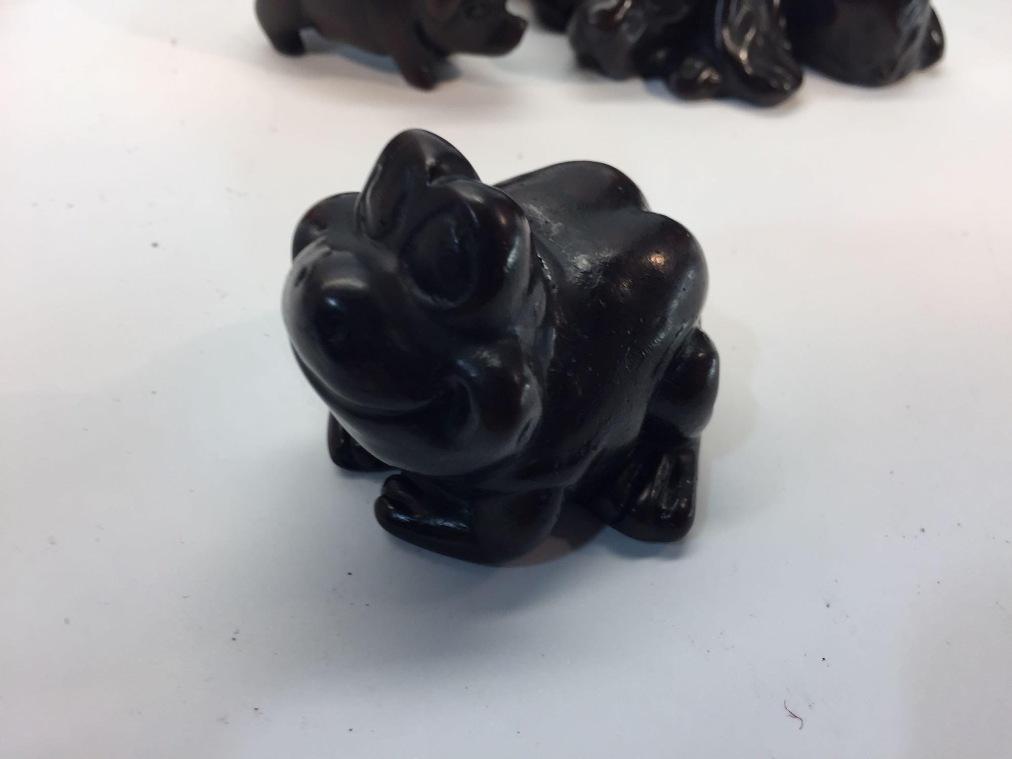 Matching Buddha & animal Figurines & Box