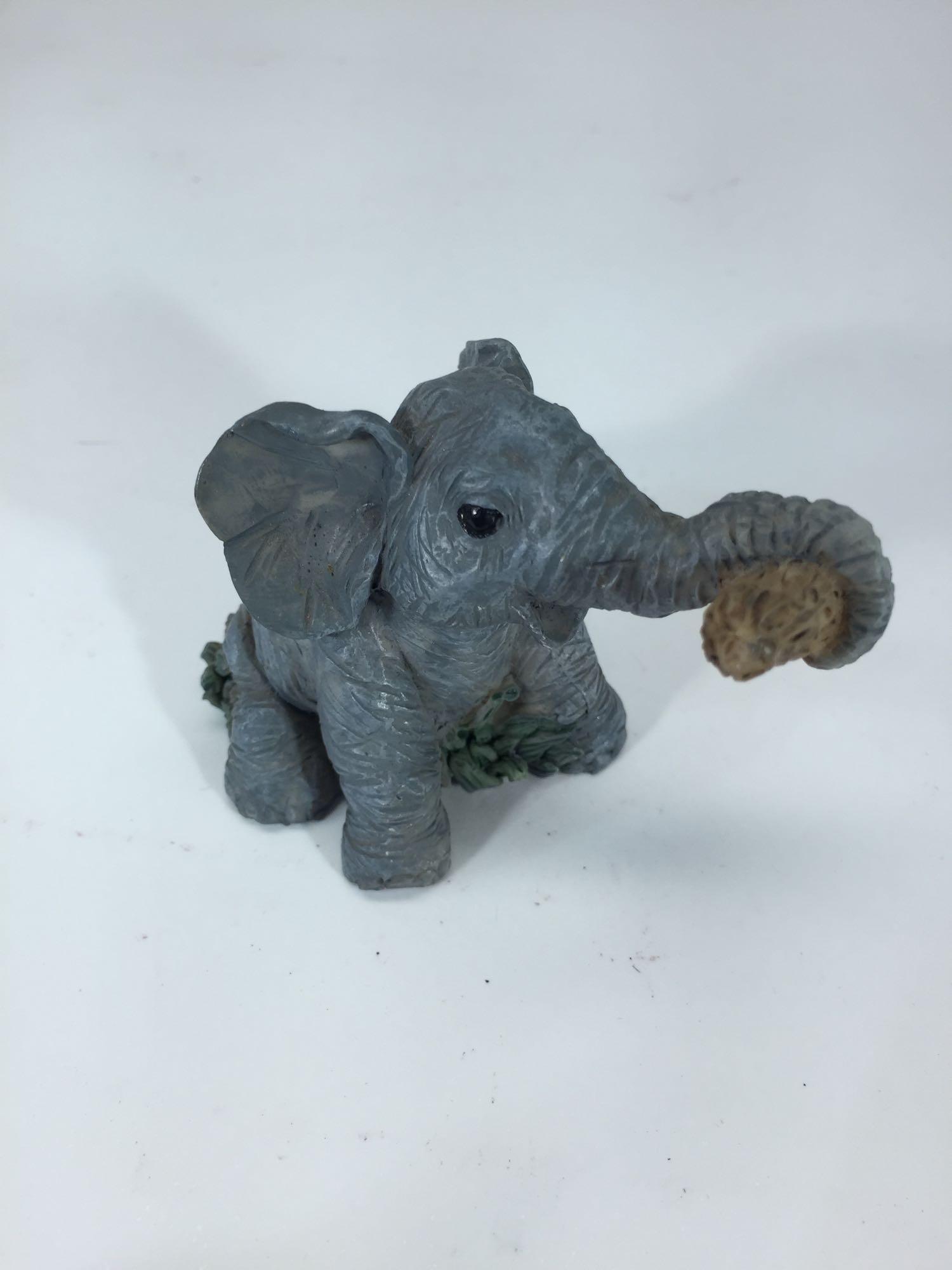 Elephant Themed Candle Holder and Statues