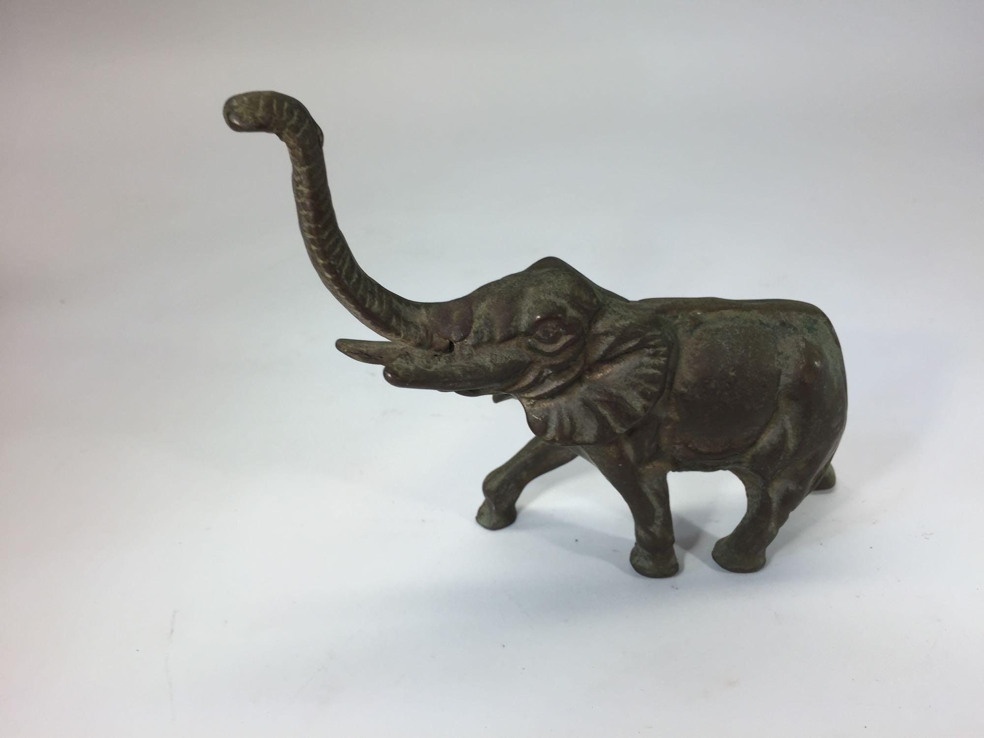 Elephant Themed Candle Holder and Statues