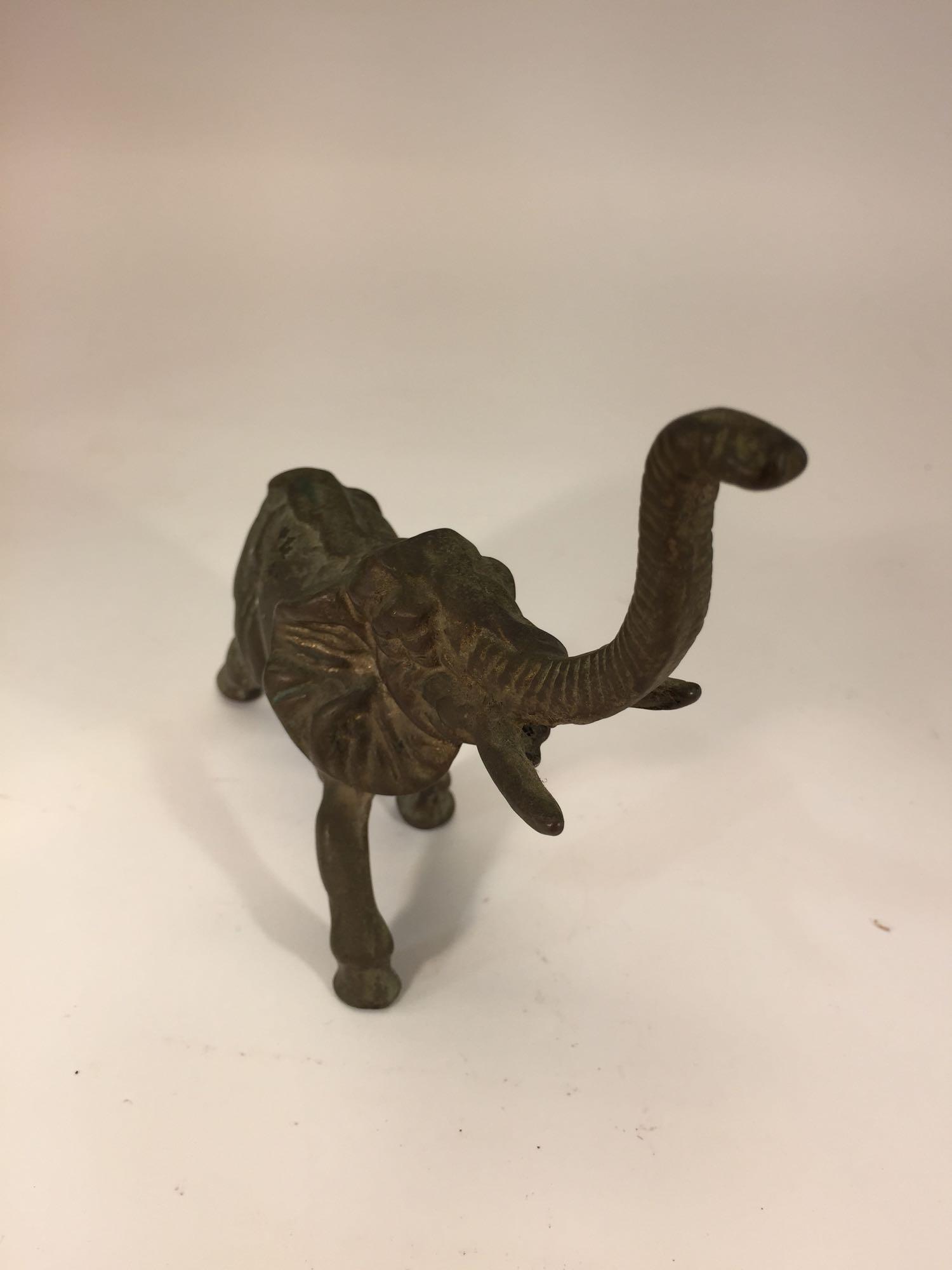 Elephant Themed Candle Holder and Statues