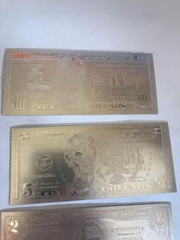 Silver Dollar Bills 7 Units