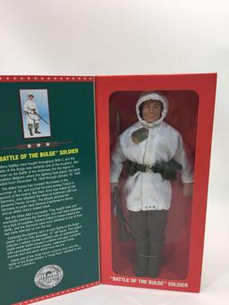 Limited Collectors Edition G.I.Joe Battle of the Bulge Soldier - by Hasbro NIB 13in Tall