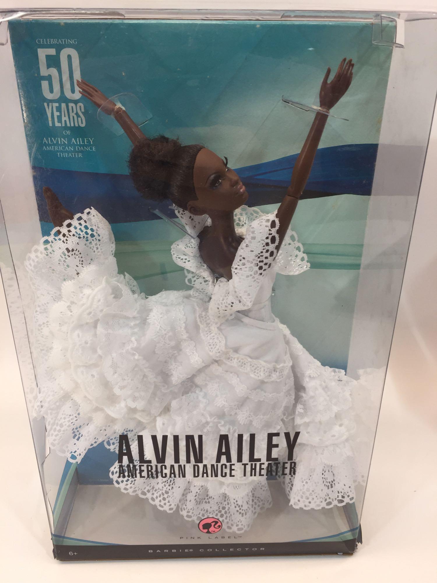 Lot of 3 Barbie Collectibles - Uptown Chic, Alvin Ailey American Dance Theater, Lounge Kitties