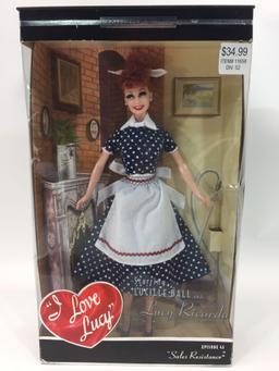 Mattel I Love Lucy Doll in box 14in Tall