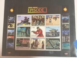 Star Wars Episode 1 Stamp Block 2 Units