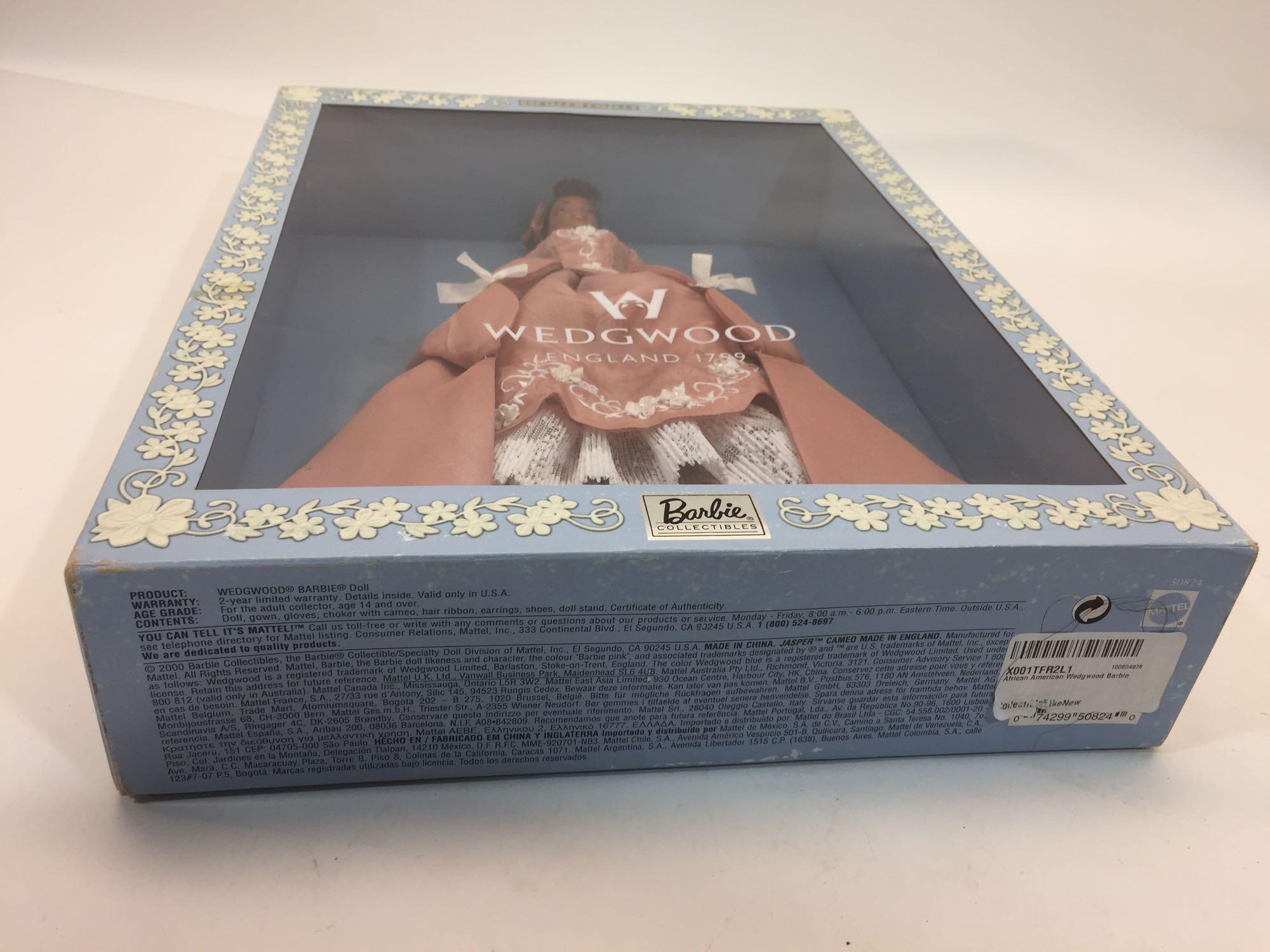 Limited Edition Barbie Wedgwood England 1759 - NIB 15in Tall