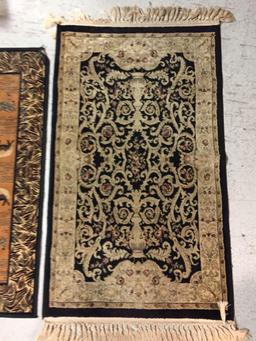 2 Throw Rugs 4ft & 3.5ft Long