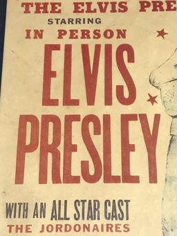 Elvis Presley Florida Theatre 1956 Paper Poster