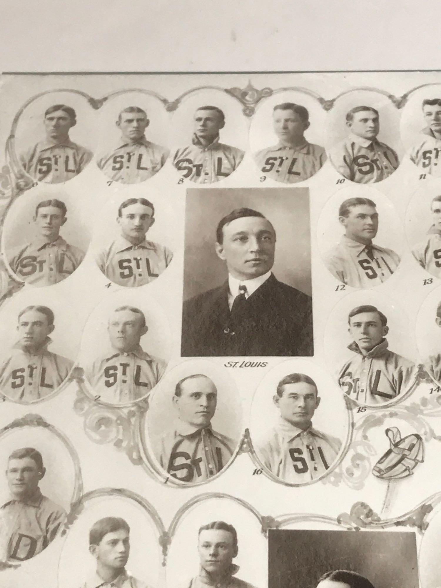1903 American League Baseball Team Photos
