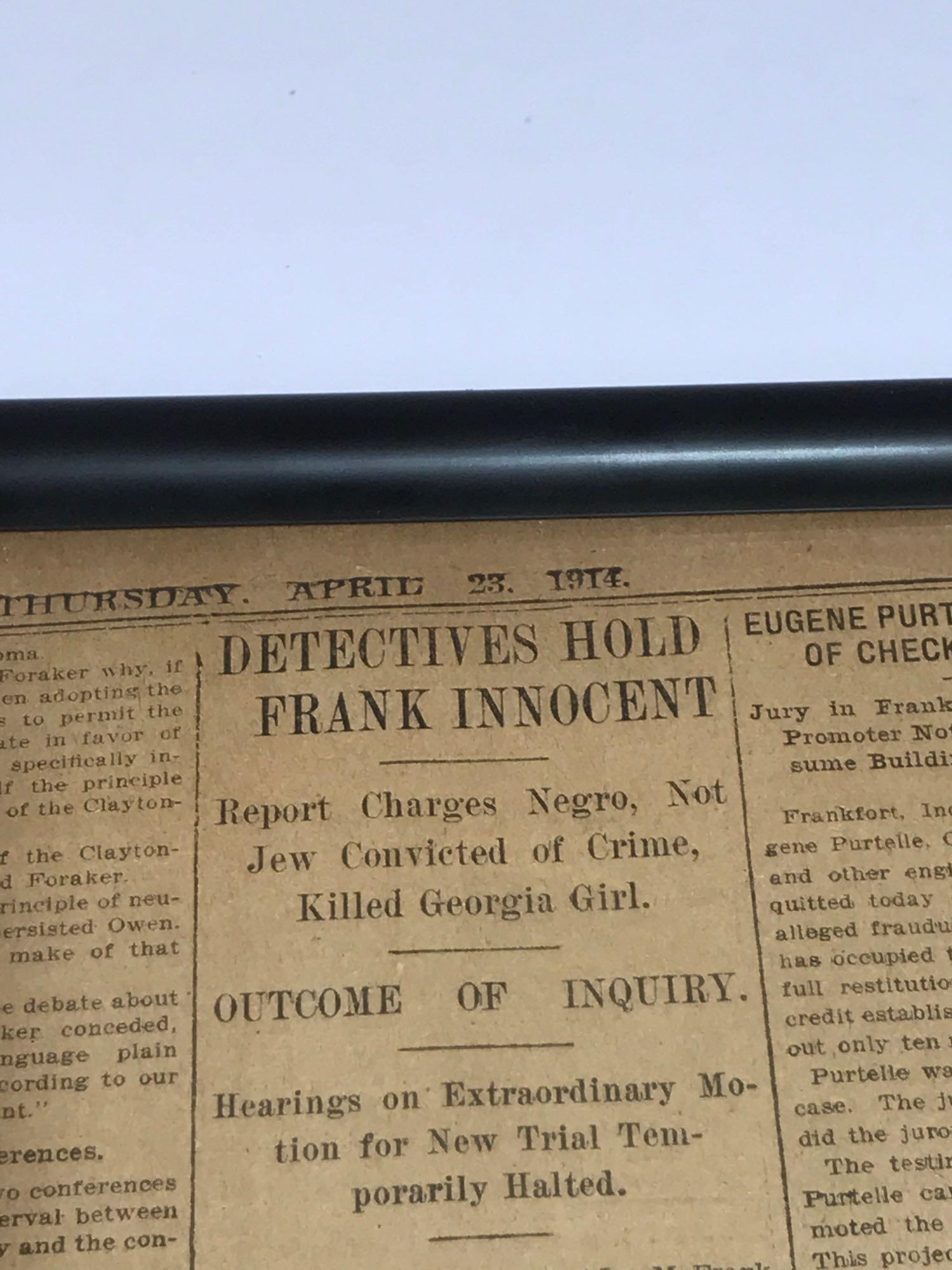 1914 Newspaper Opening Game Federal League Chicago