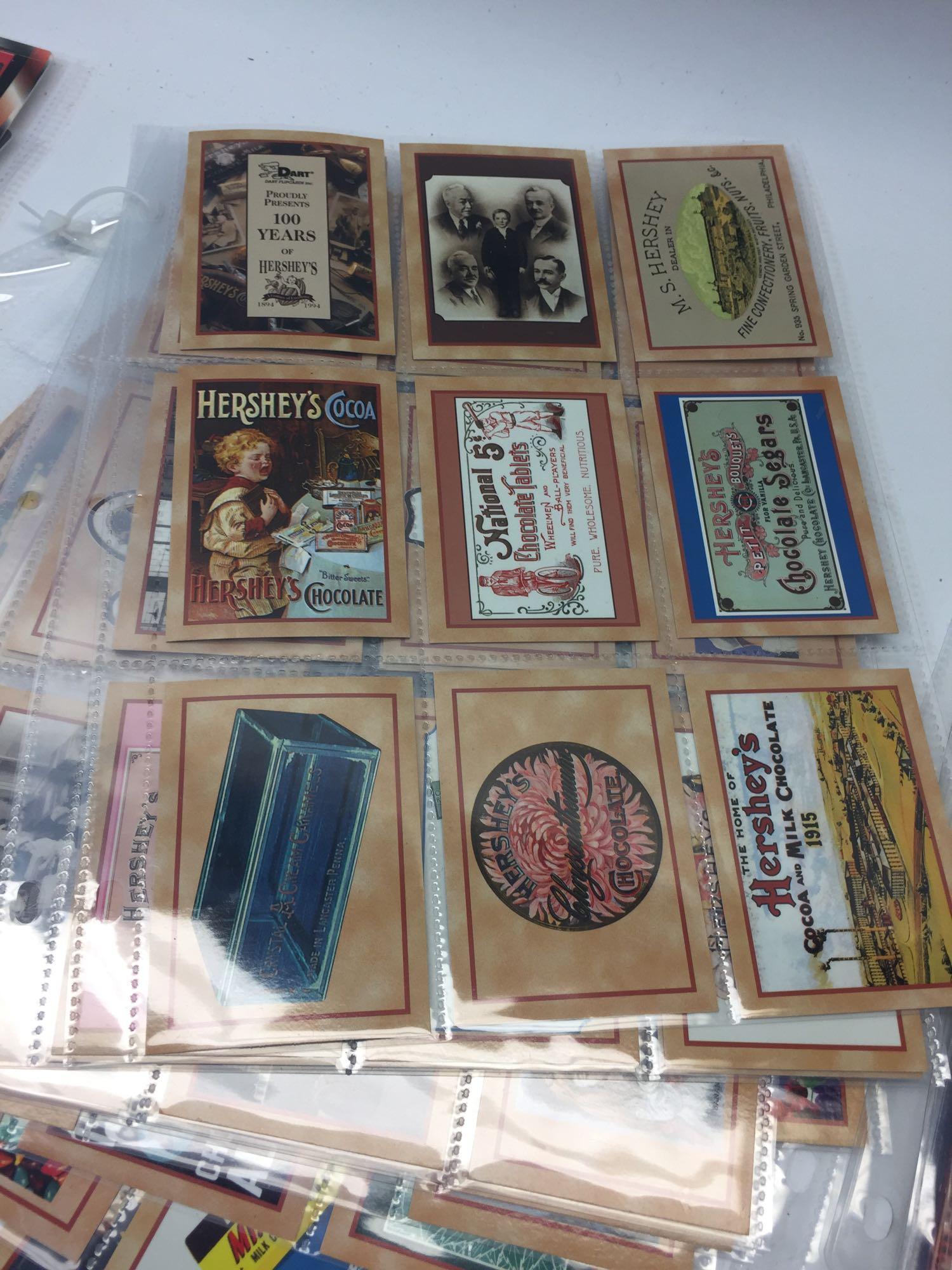 Vintage Card Collection- Coca-Cola, Pepsi-Cola, Hersheys, Football, The Optimist