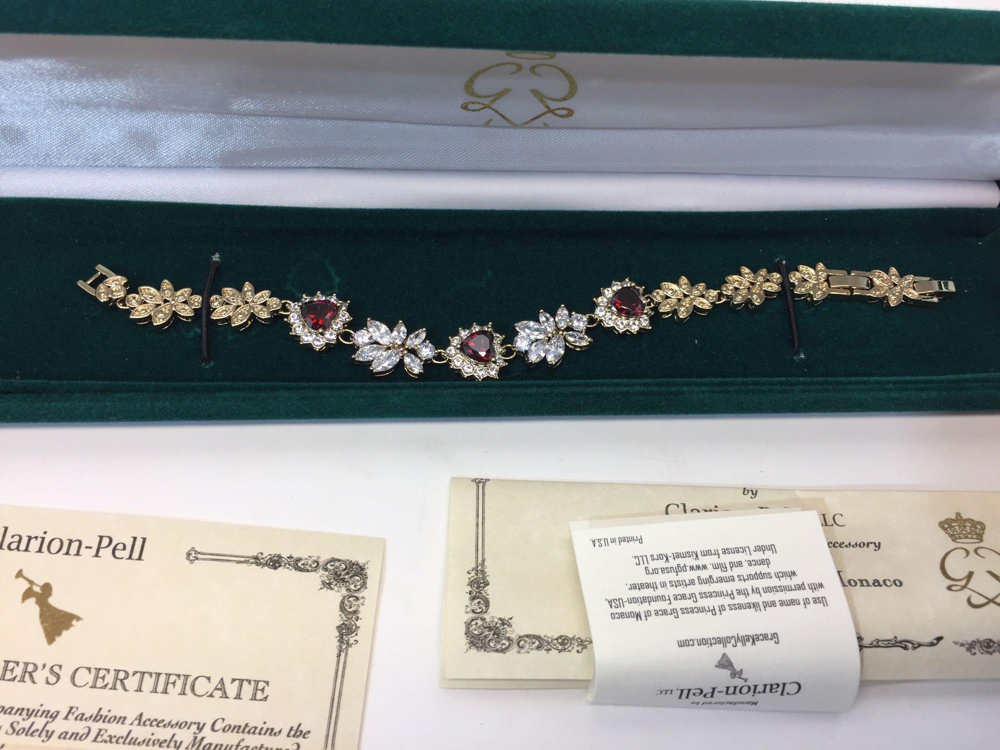 Clarion-Pell Jewelry with Manufacturers Certificates - 3 Items