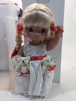 Lot of 11 Precious Moments Dolls In Original Packaging