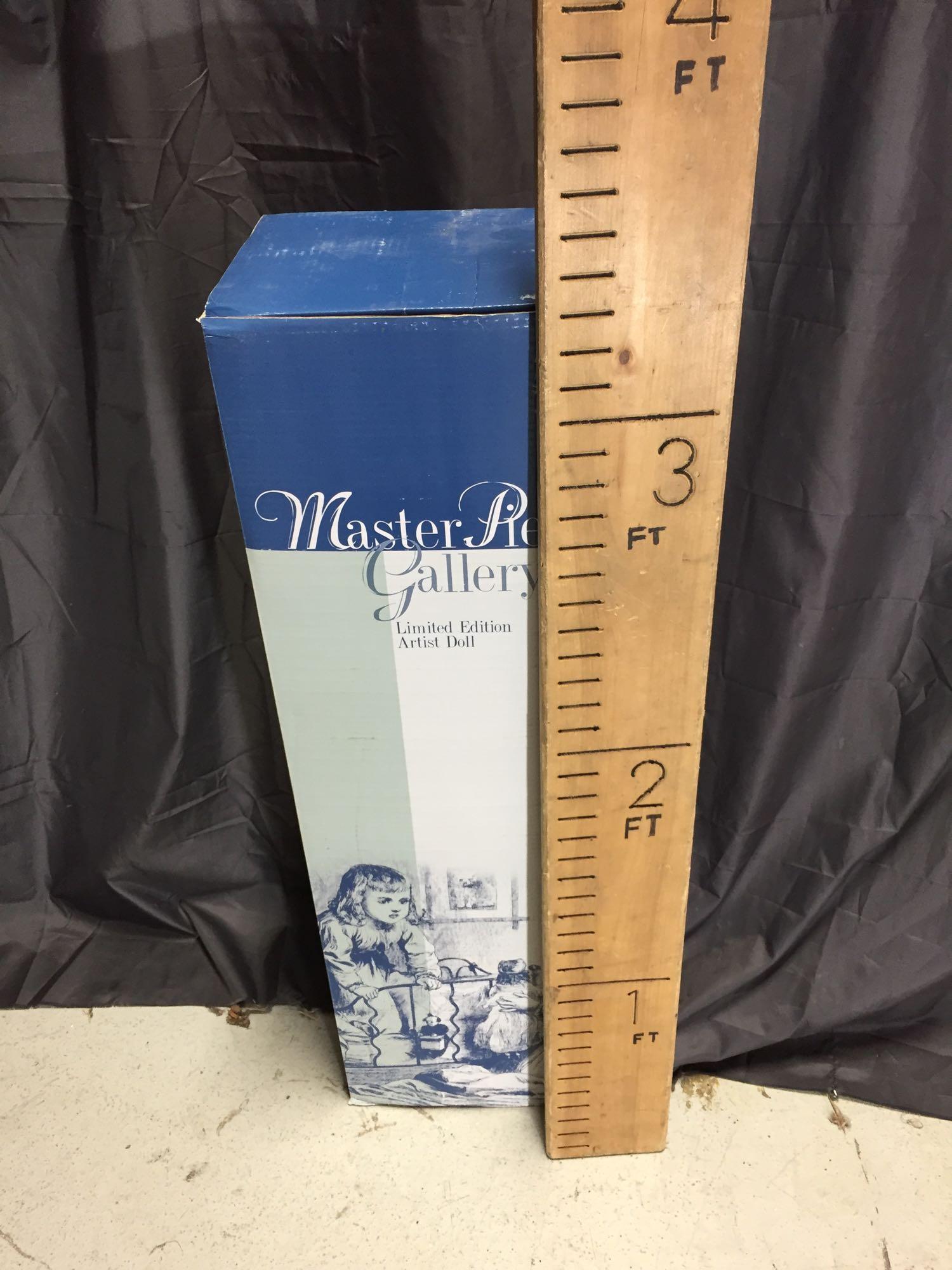 Master Piece Gallery Limited Edition Artist Doll - In Original Packaging 39in tall
