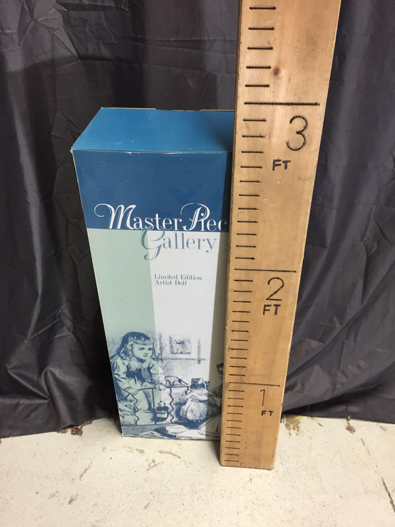 Master Piece Gallery Limited Edition Artist Doll - In Original Packaging 33in tall