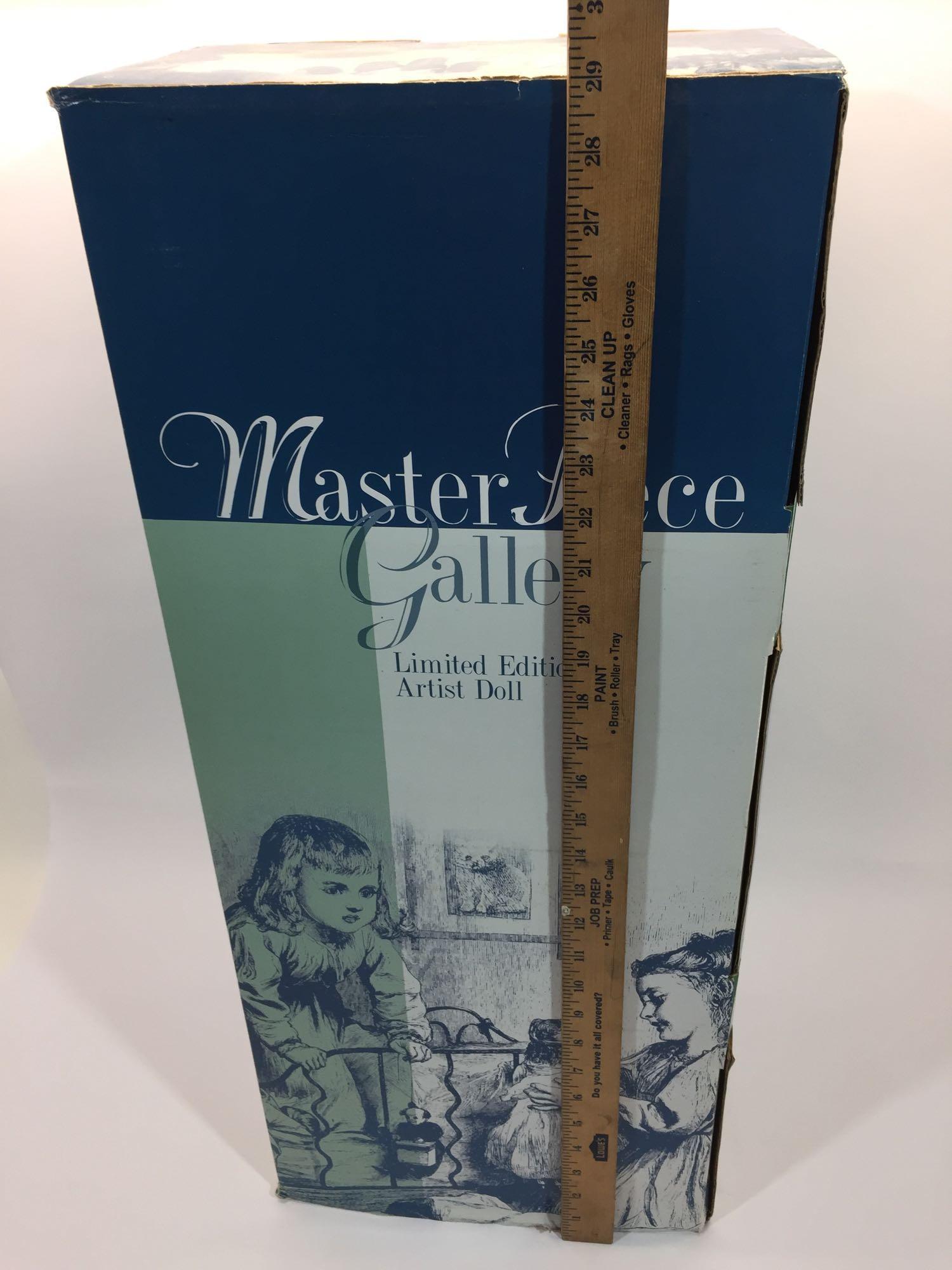 Master Piece Gallery Limited Edition Artist Doll - In Original Packaging 29in tall