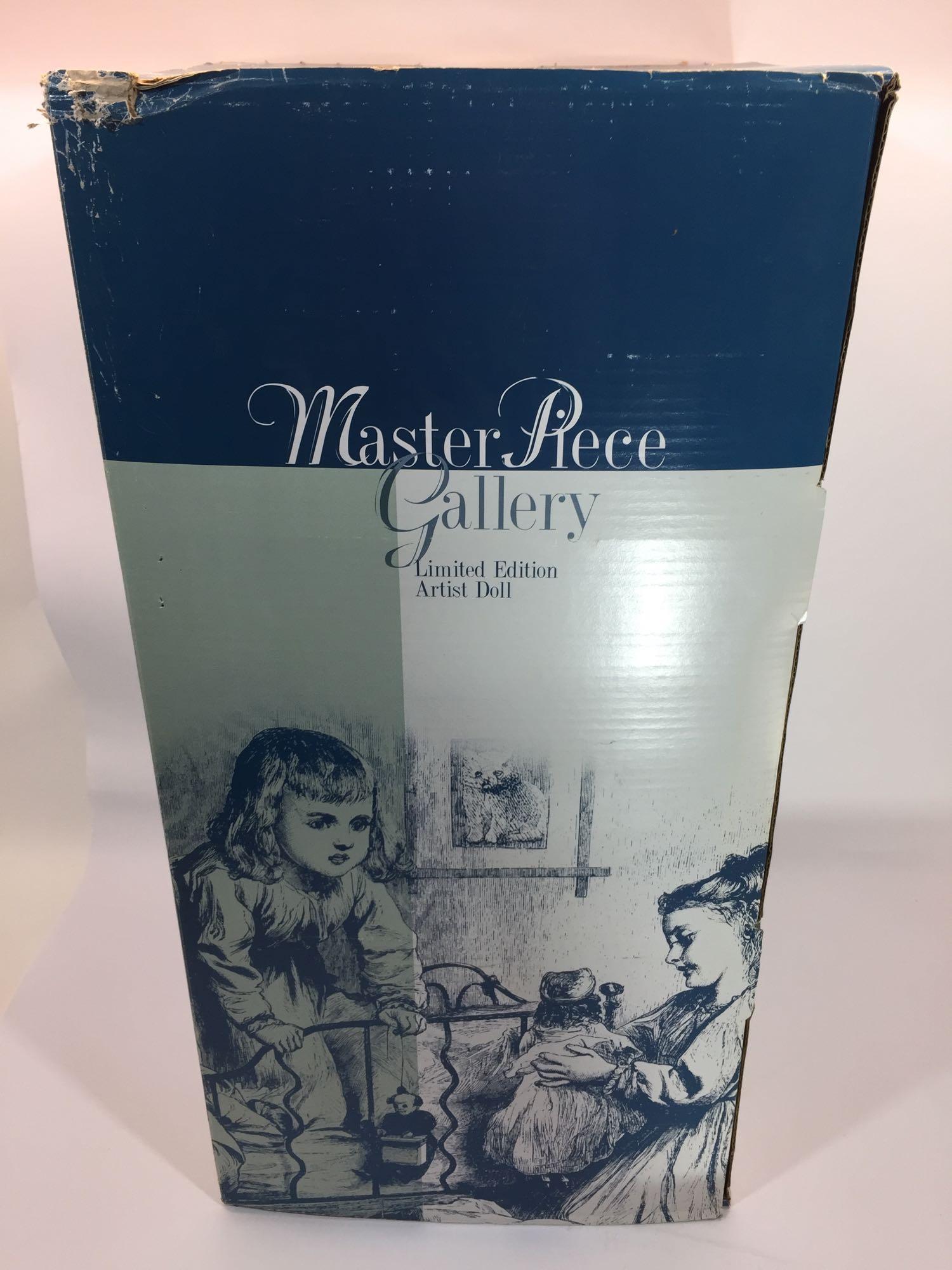 Master Piece Gallery Limited Edition Artist Doll - In Original Packaging 30in tall