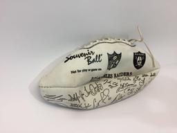 NFL Los Angeles Raiders Souvenir Football