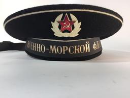 Boehho-Mopckon Pjlot Russian Navy Dress Hat