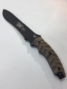 Benchmade 150 Marc Lee Fixed Blade Tactical Knife 7.3in Long w/ Sheath