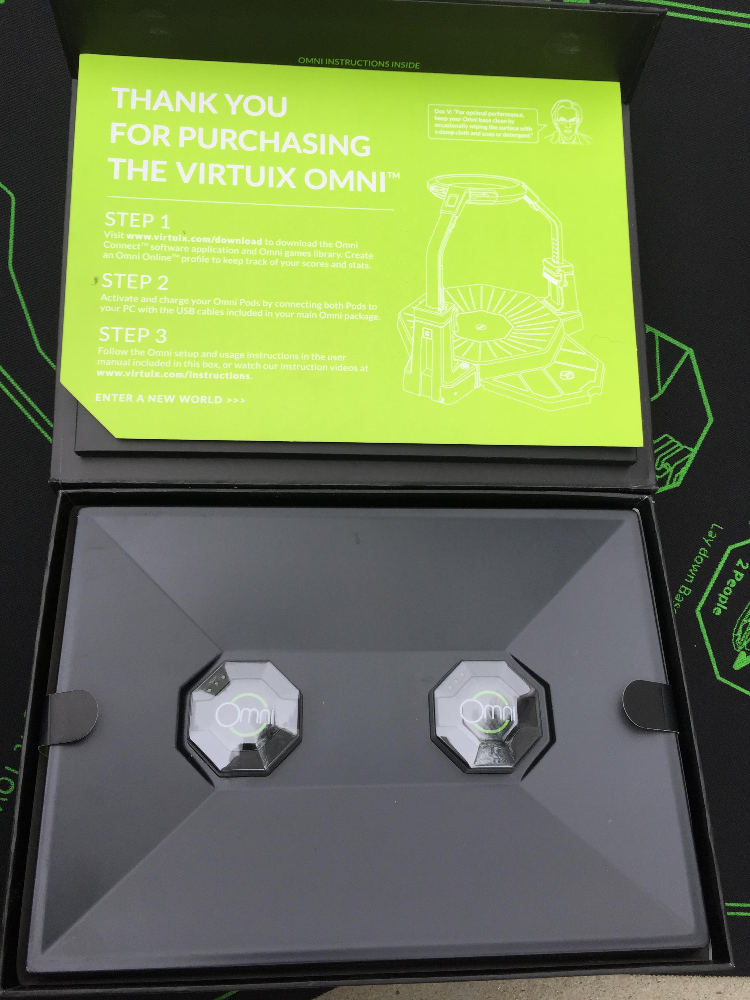 Virtuix Omni - Omnidirectional Treadmill Simulator for Virtual Reality
