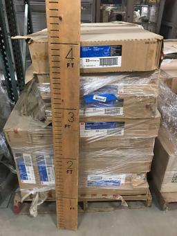 Pallet of Blue Cleaner Pads 3M 5300 23inch location Southside