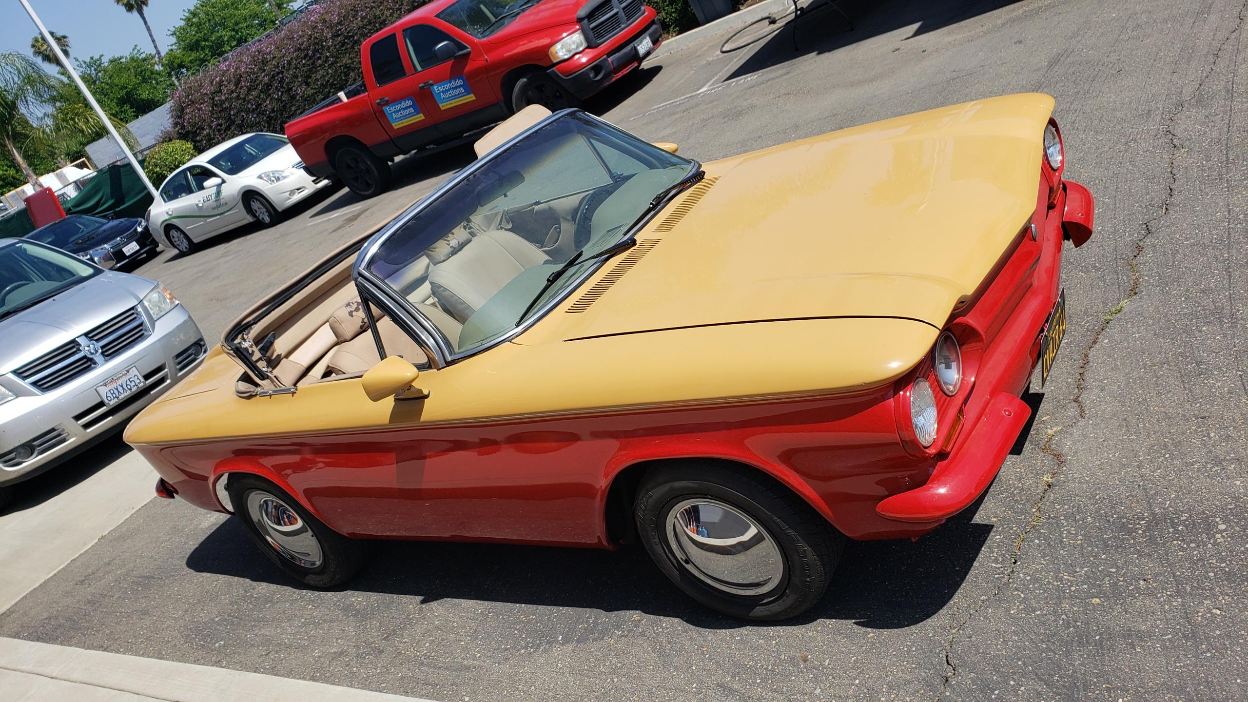 1964 Corvair Monza Convertible Tasmanian Devil