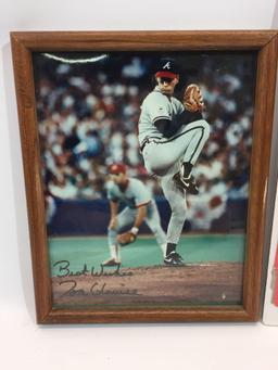 MLB Baseball Framed Picture and Kellogg?s Box