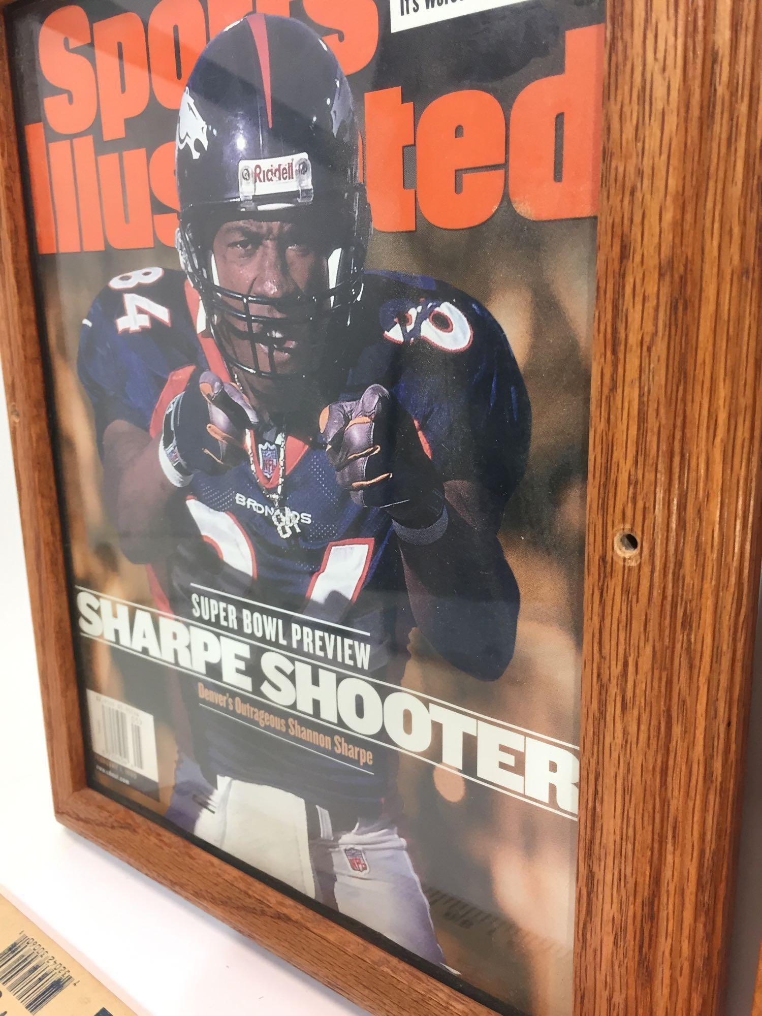 Framed NFL Football Memorabilia, Photos, Sports Illustrated