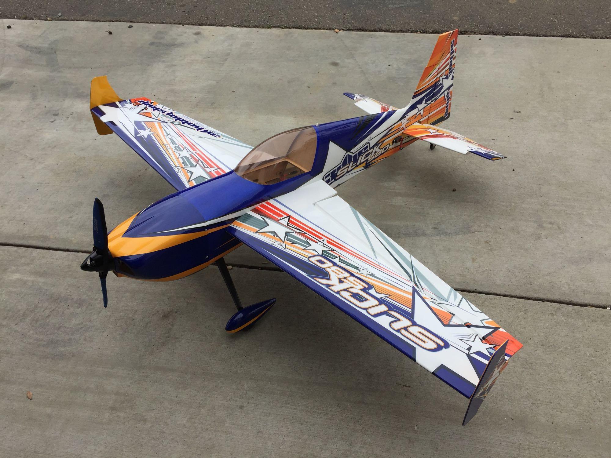 Extreme Flights Slick 580 Scale RC Airplane 58in Long, 60in Wingspan