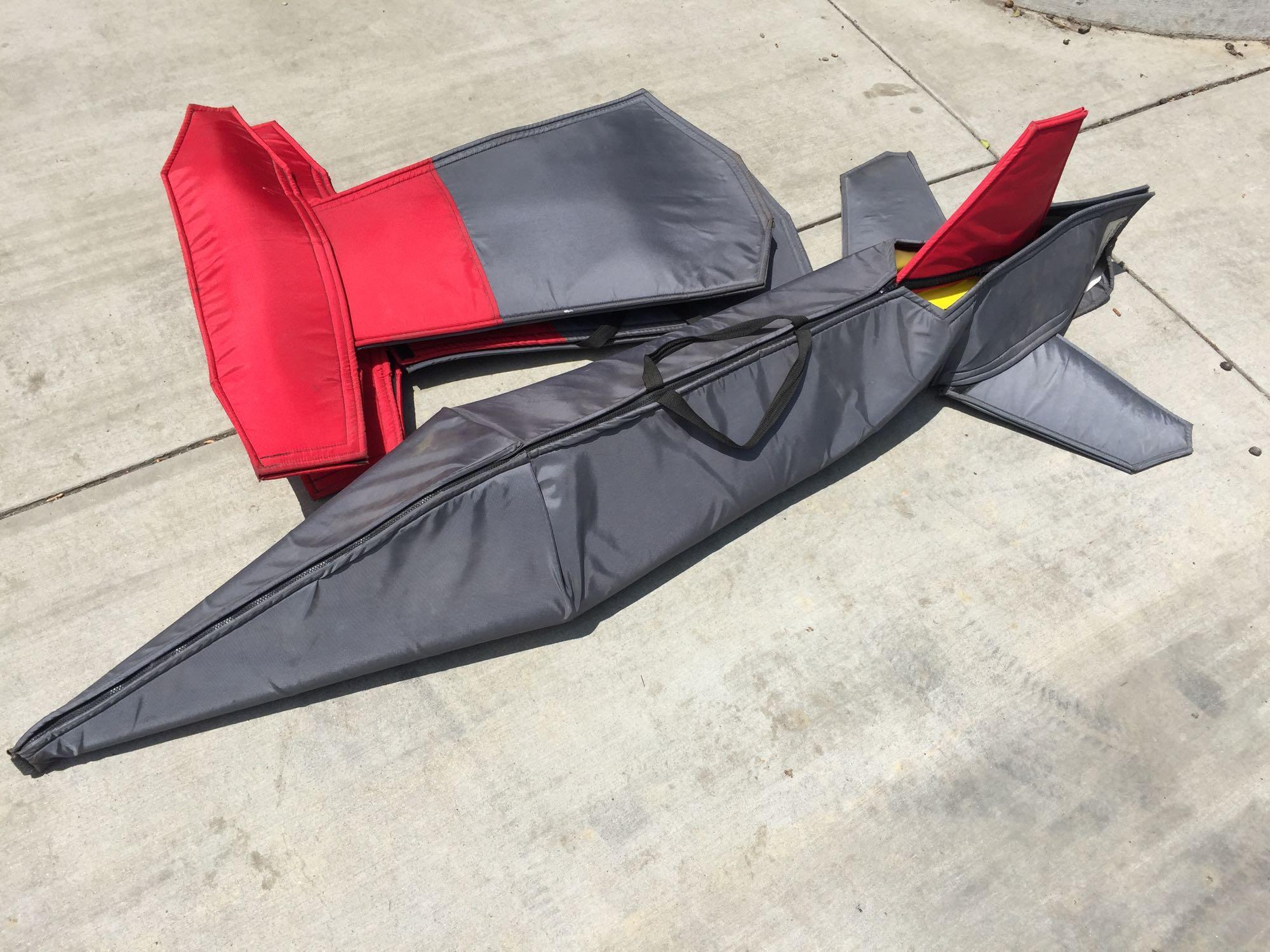 Maverick Pro AF 34 RC Jet 66in Long, 68in Wingspan No Engine Wings Removed