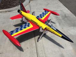 Maverick Pro AF 34 RC Jet 66in Long, 68in Wingspan No Engine Wings Removed