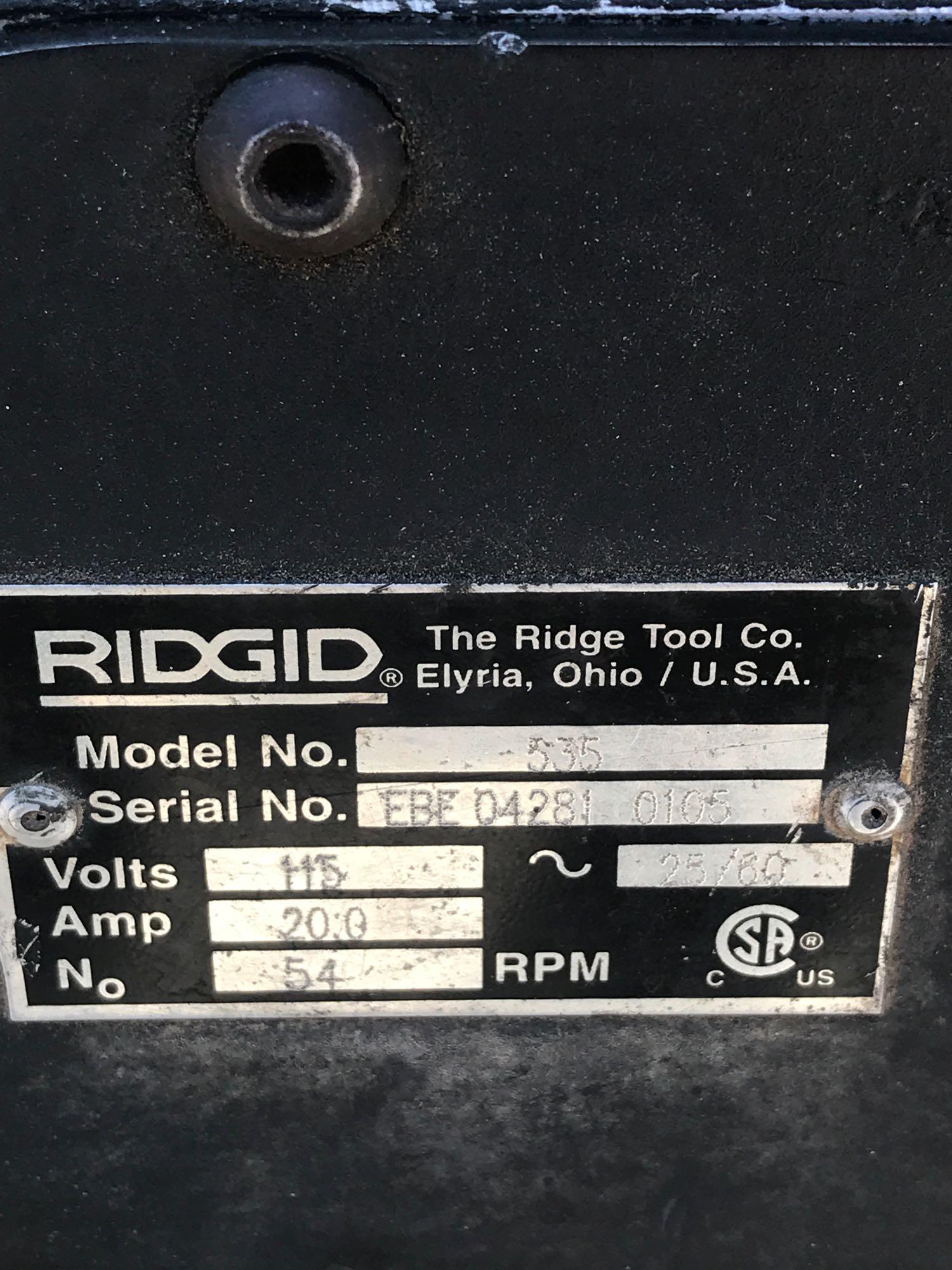 Ridgid 535 Manual Chuck Machine 2 Units