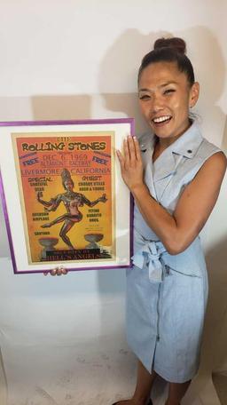 rolling stones poster says dec 1969