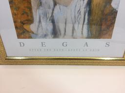 Framed Art 32x26in Degas Poster