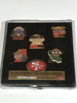 Pin Sets says San Francisco 49ers