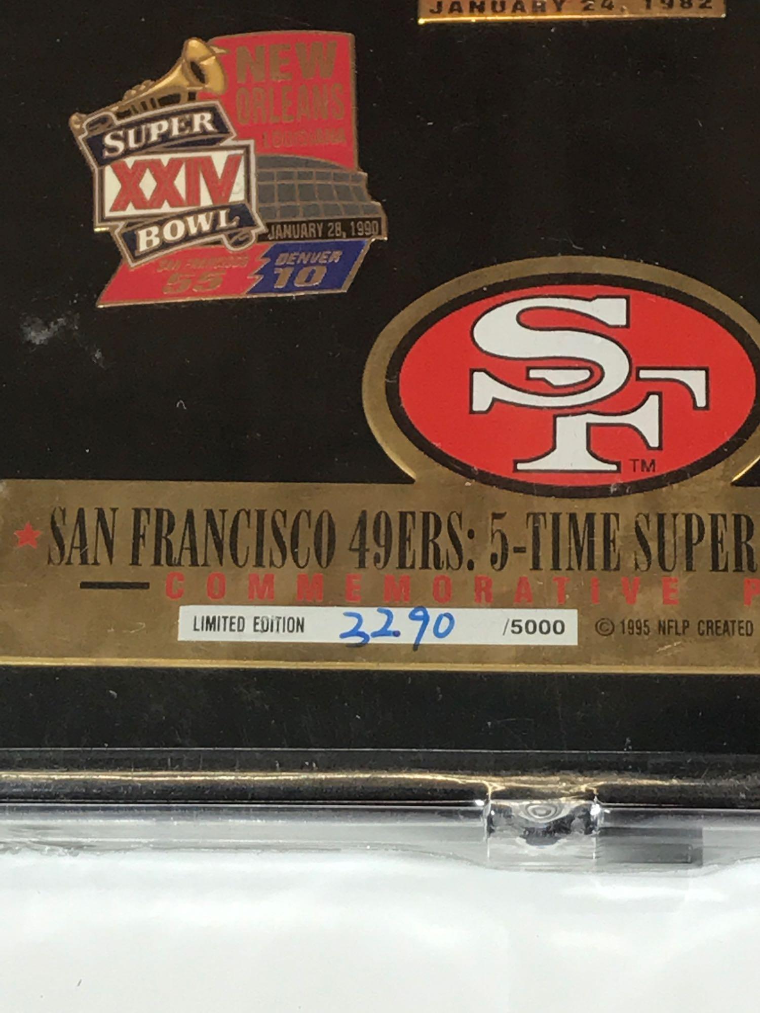 Pin Sets says San Francisco 49ers