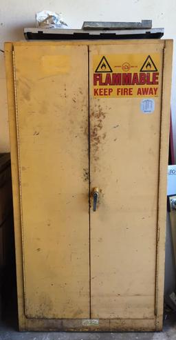Fire Cabinet 5.5ft Tall with Contents