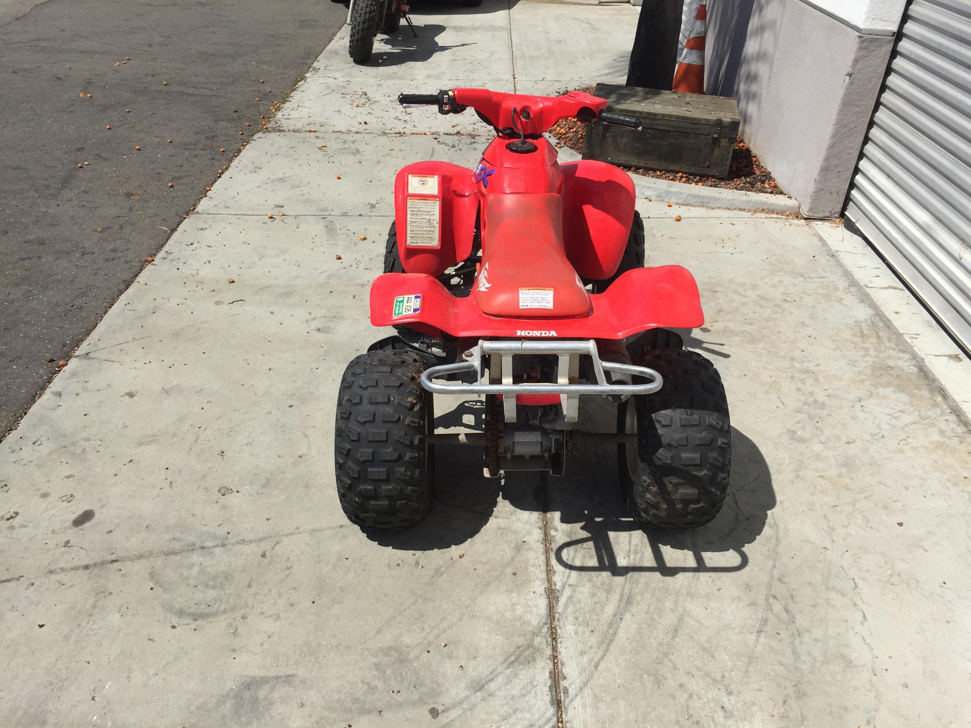 1995 Honda TRX300EX FourTrax ATV Motorcycle with Signed Title reg Good until 2020