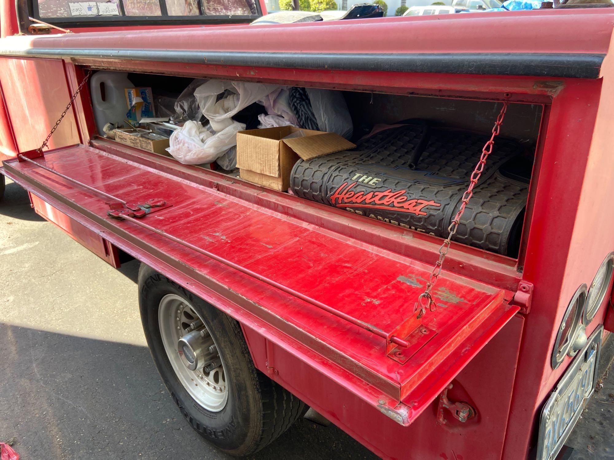 1969 Chevrolet Pickup Truck C20 3/4 Ton Utility Body