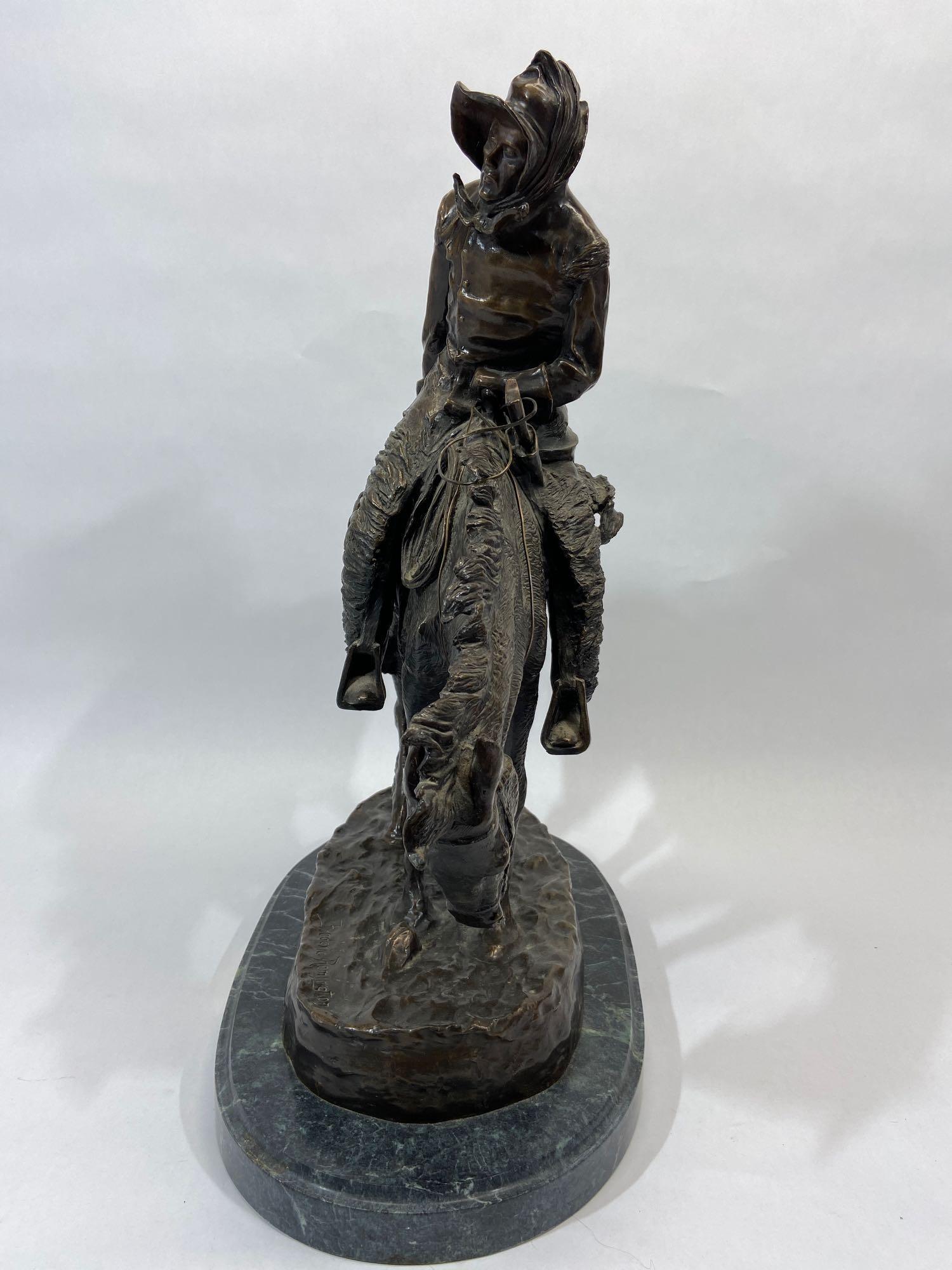 Bronze Sculpture Statue, Norther by Frederic Remington