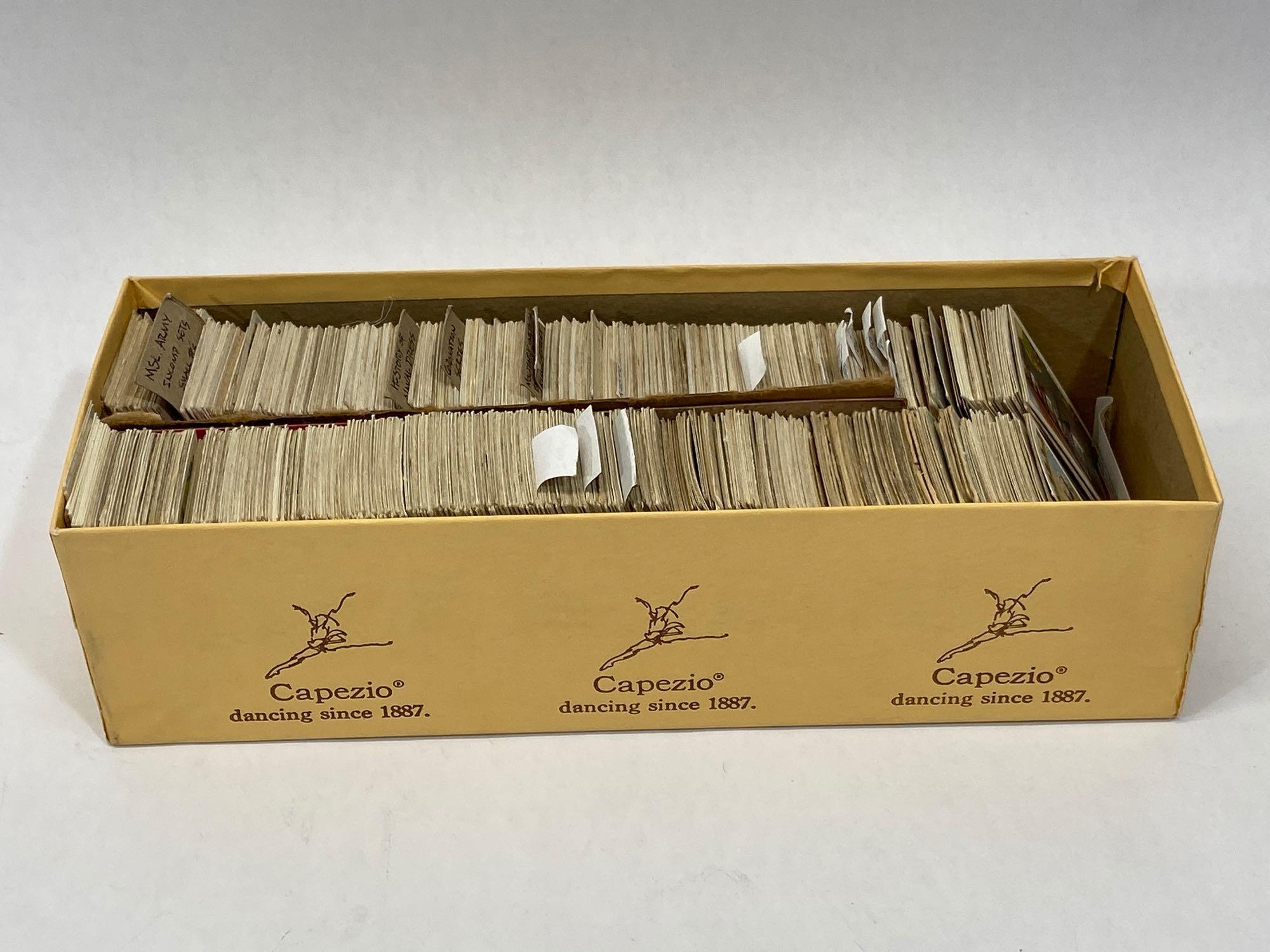 Box of Vintage Cigarette Cards