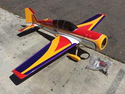 QQ Yak-54 3500 RC Remote Control Balsa Wood Airplane