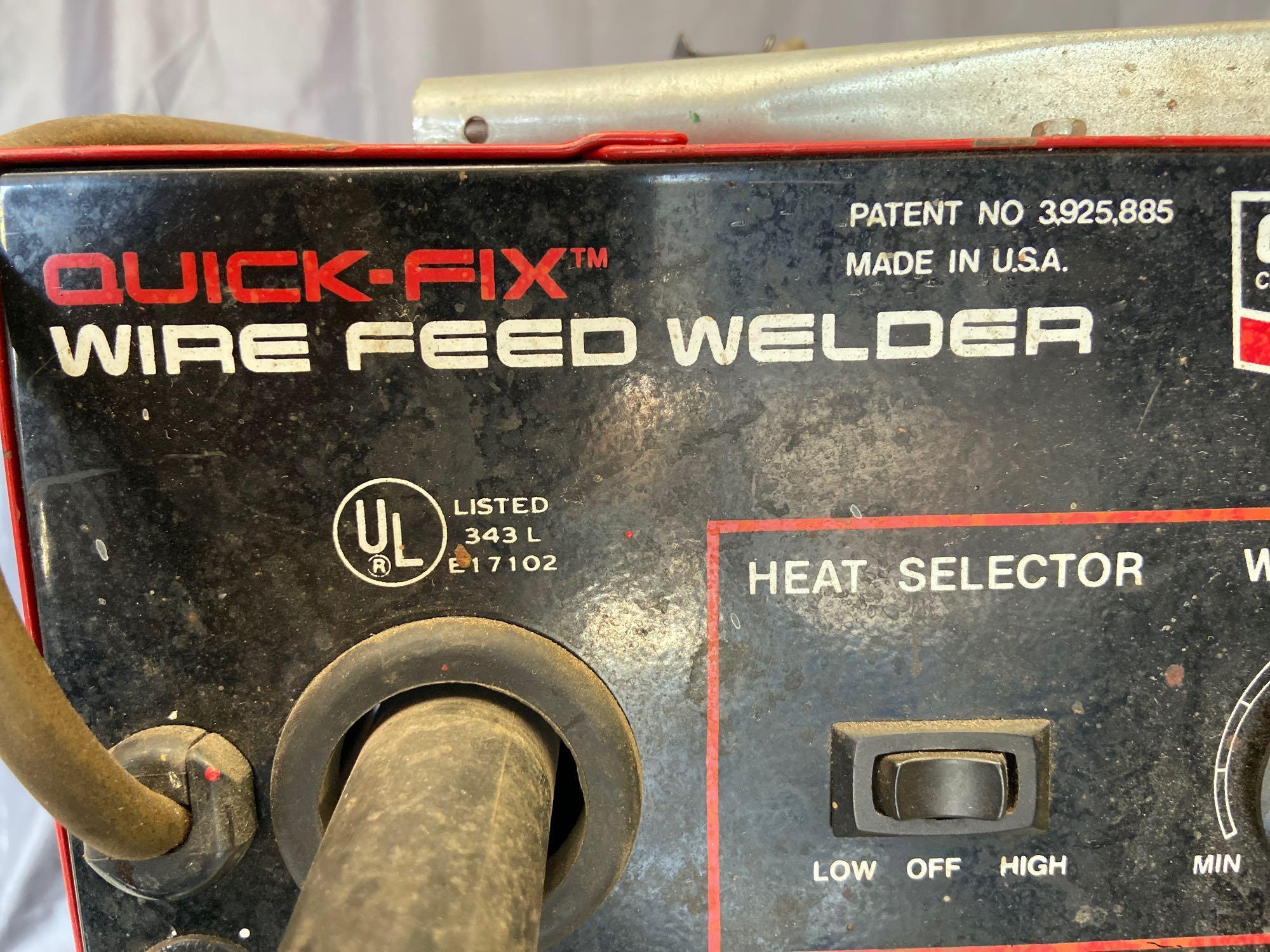 Century Quick-Fix Wire Feed Welder with Cart