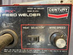 Century Quick-Fix Wire Feed Welder with Cart