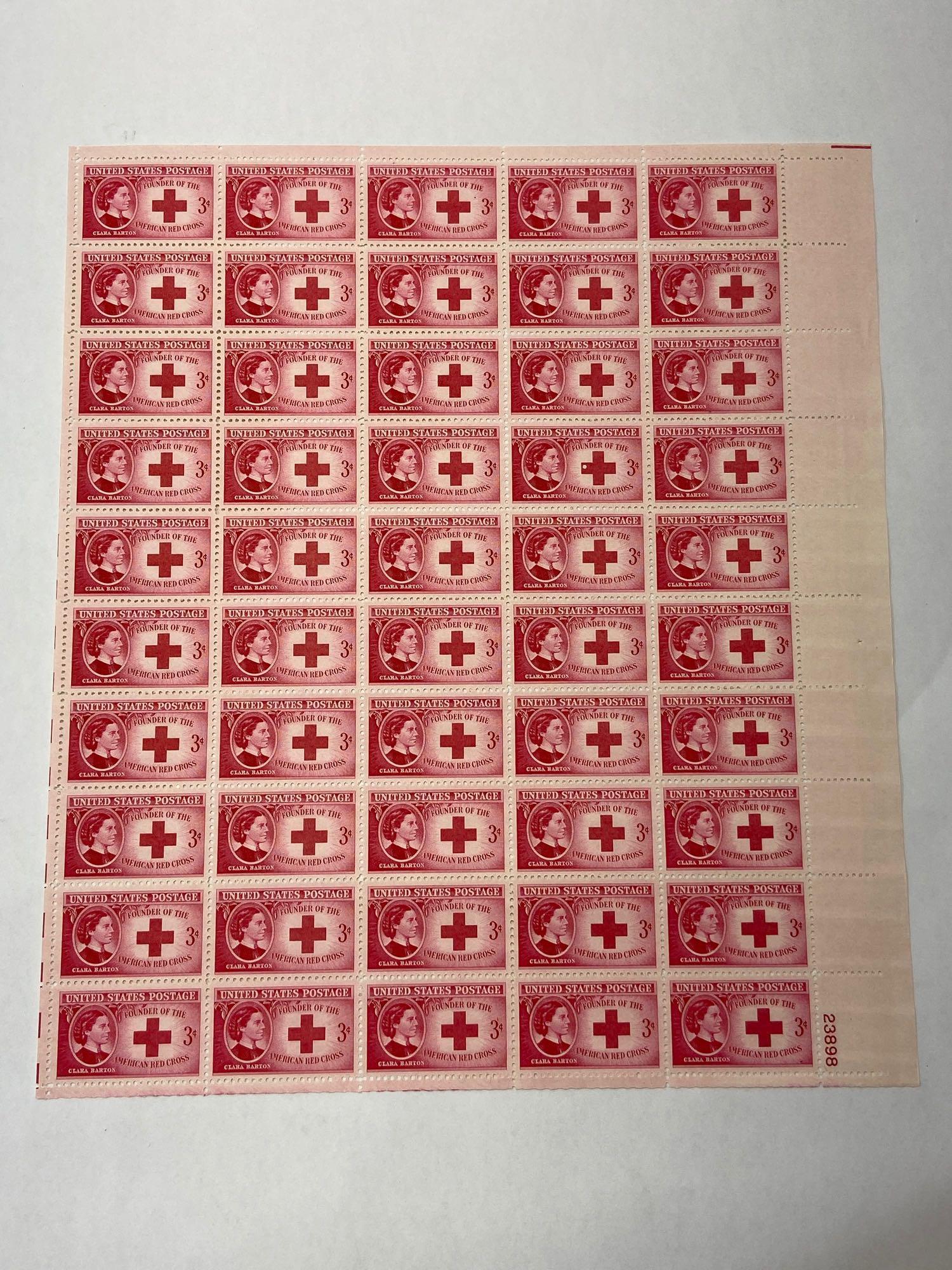 Lot of 11 U.S. Stamp Sheets