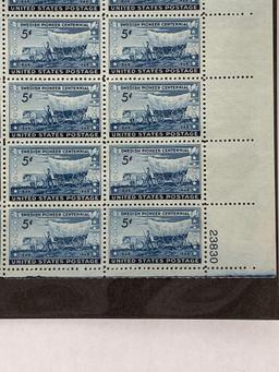 Lot of 12 U.S. Stamp Sheets