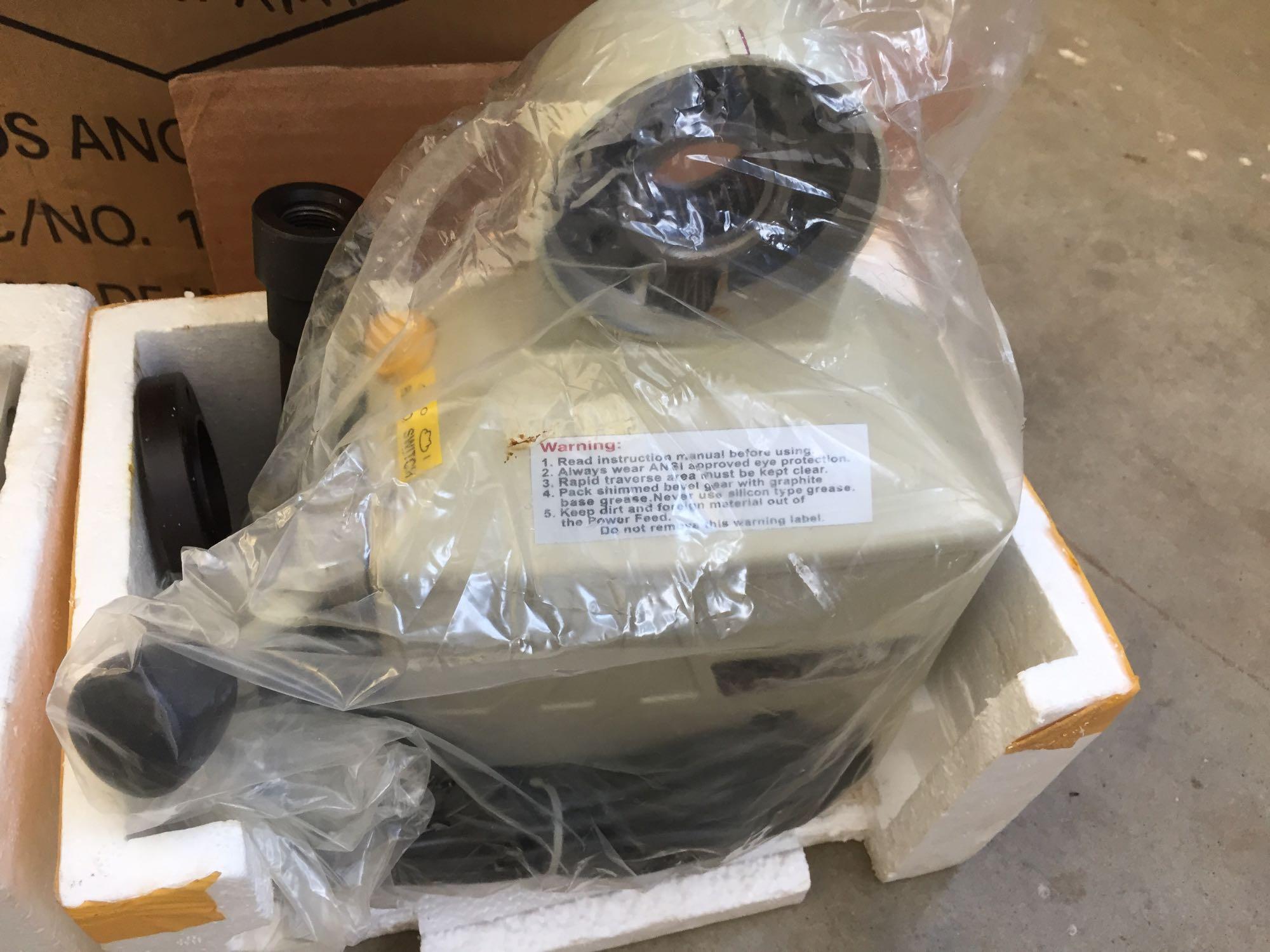 ASONG AS-250 X-Axis 150lb Power Feed, Looks New in Box