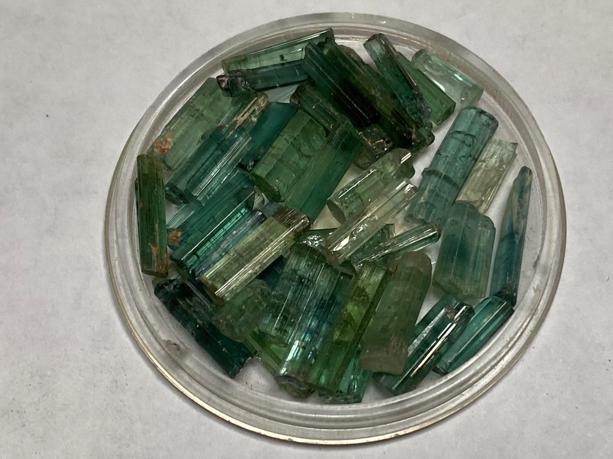 Gems & Jewels, says Blue, Pink, & Green Tourmaline