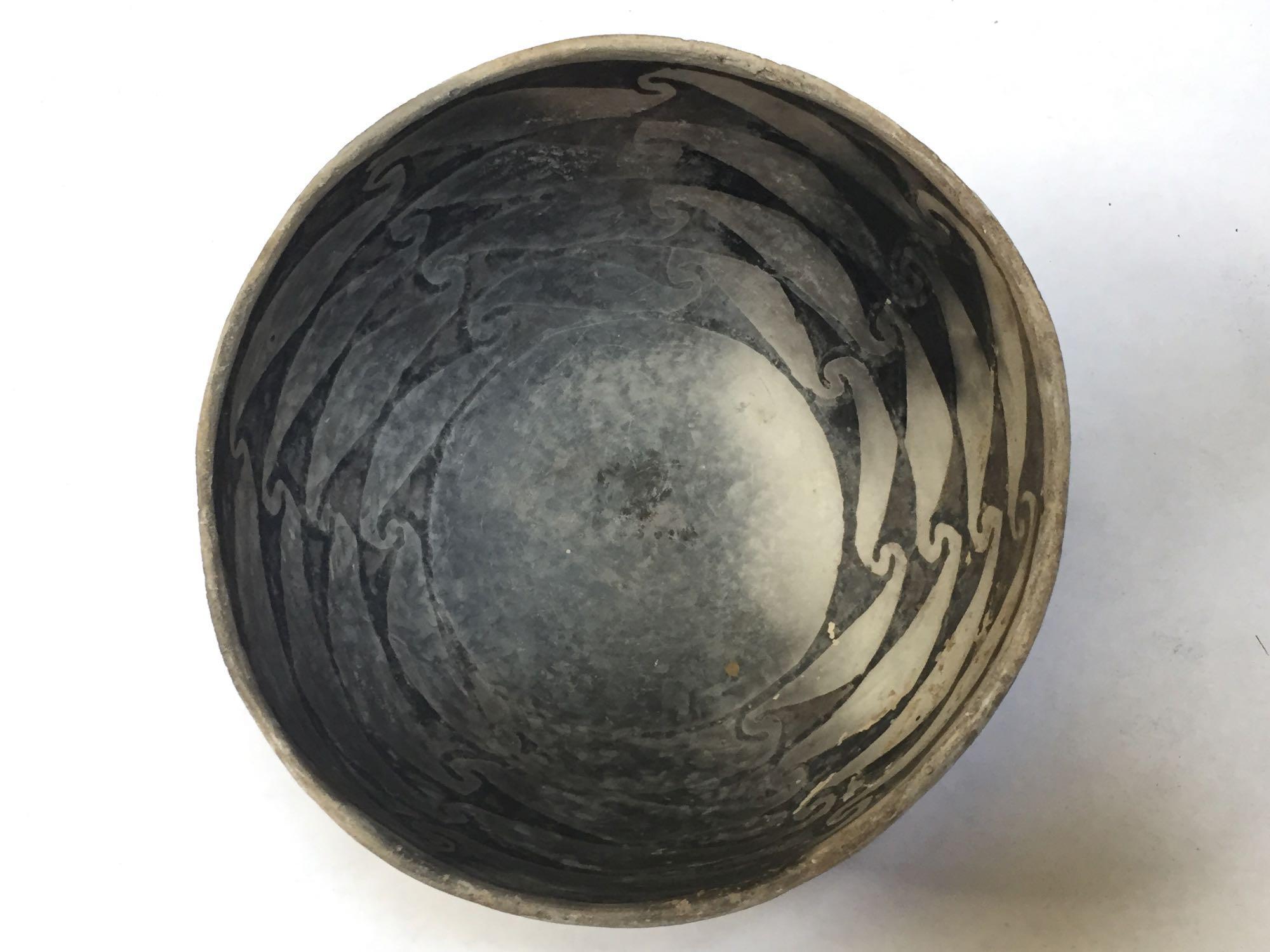 Clay Ceramic Native American Bowl, reported to be 1000 Years Old Anasazi Bowl